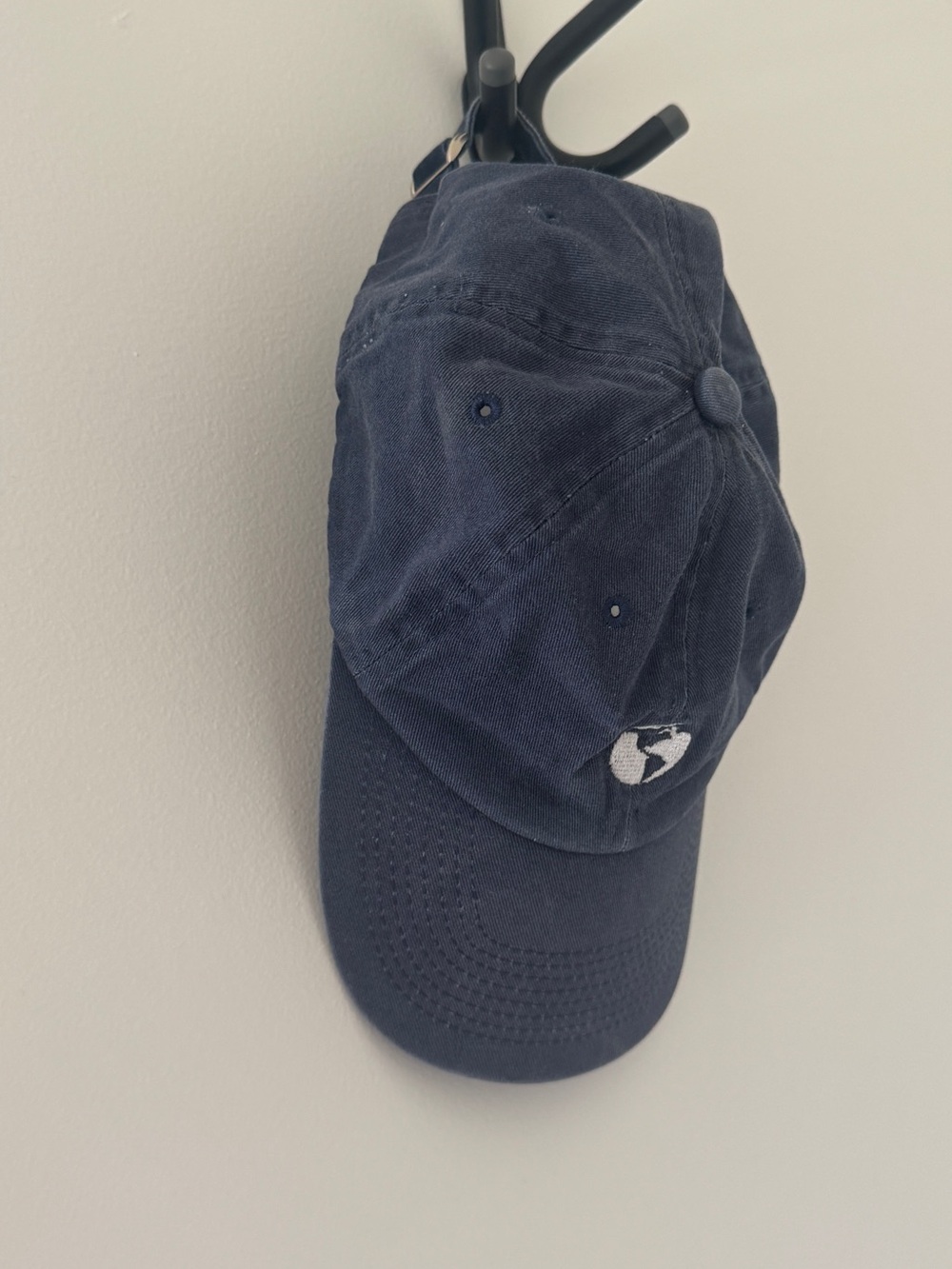 Serengetee Globe Cap Navy Blue Embroidered Travel Hat